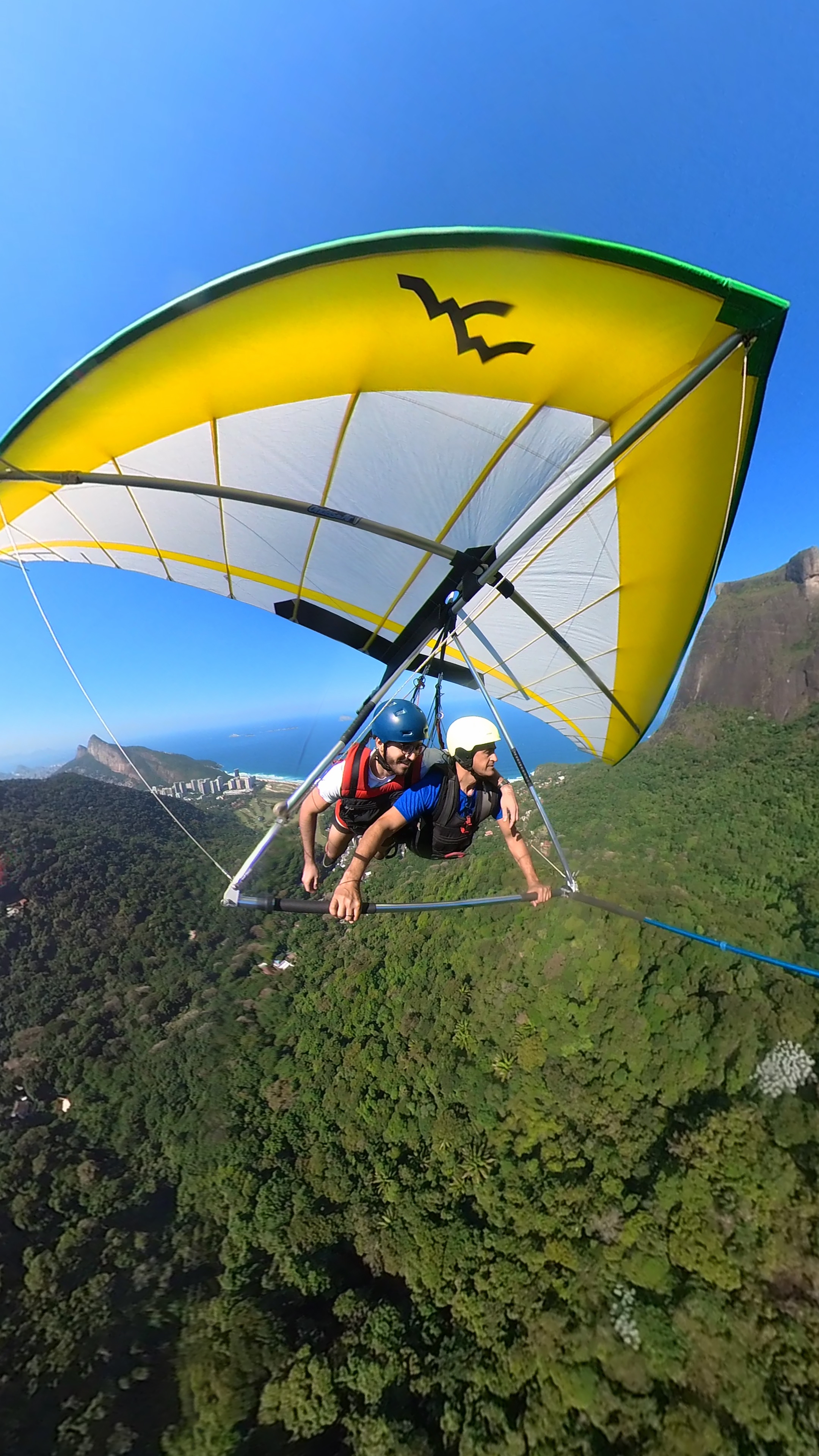 Vuelo en Ala Delta en Río de Janeiro