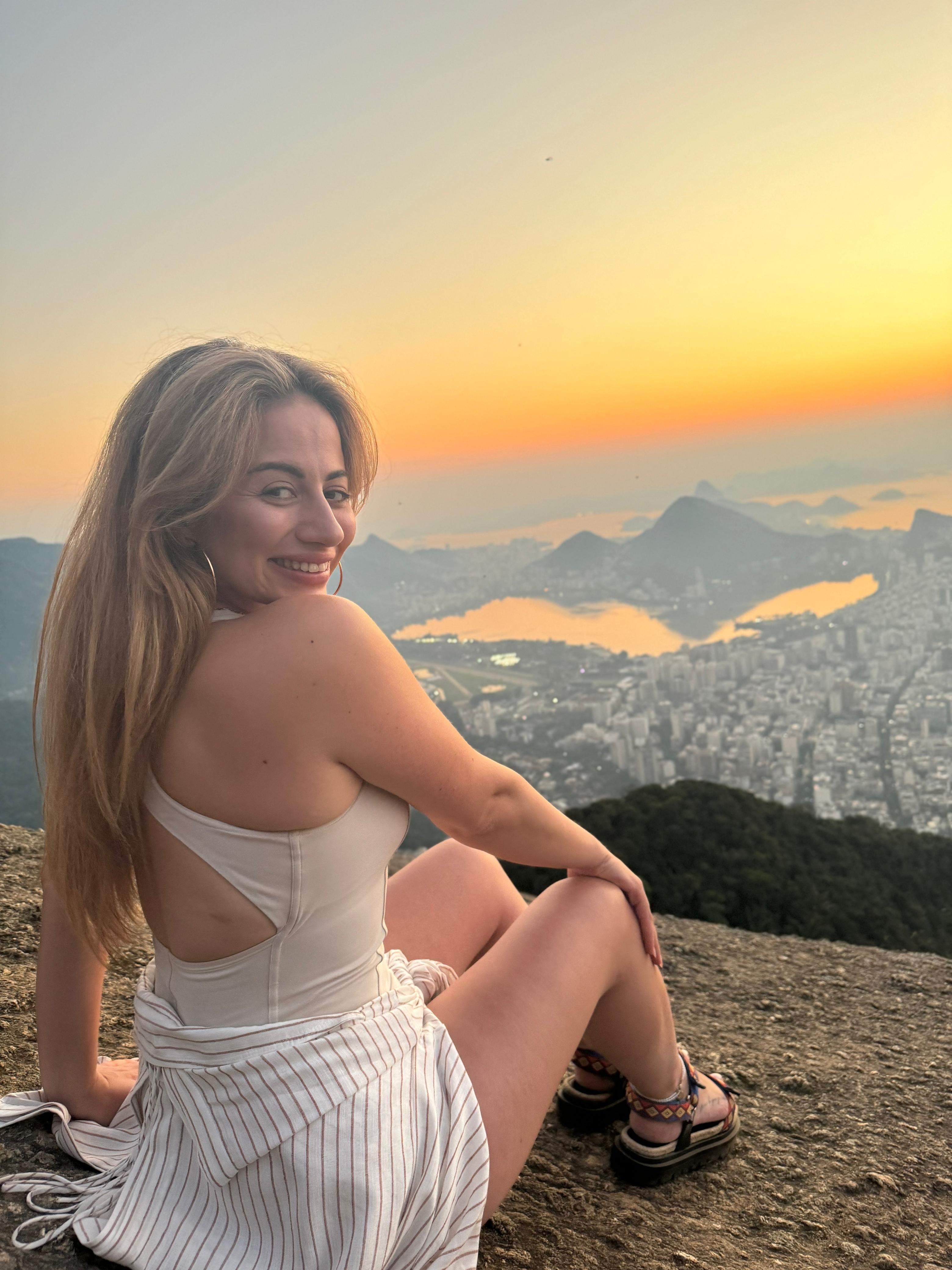 Amanecer en el Morro Dois Irmãos