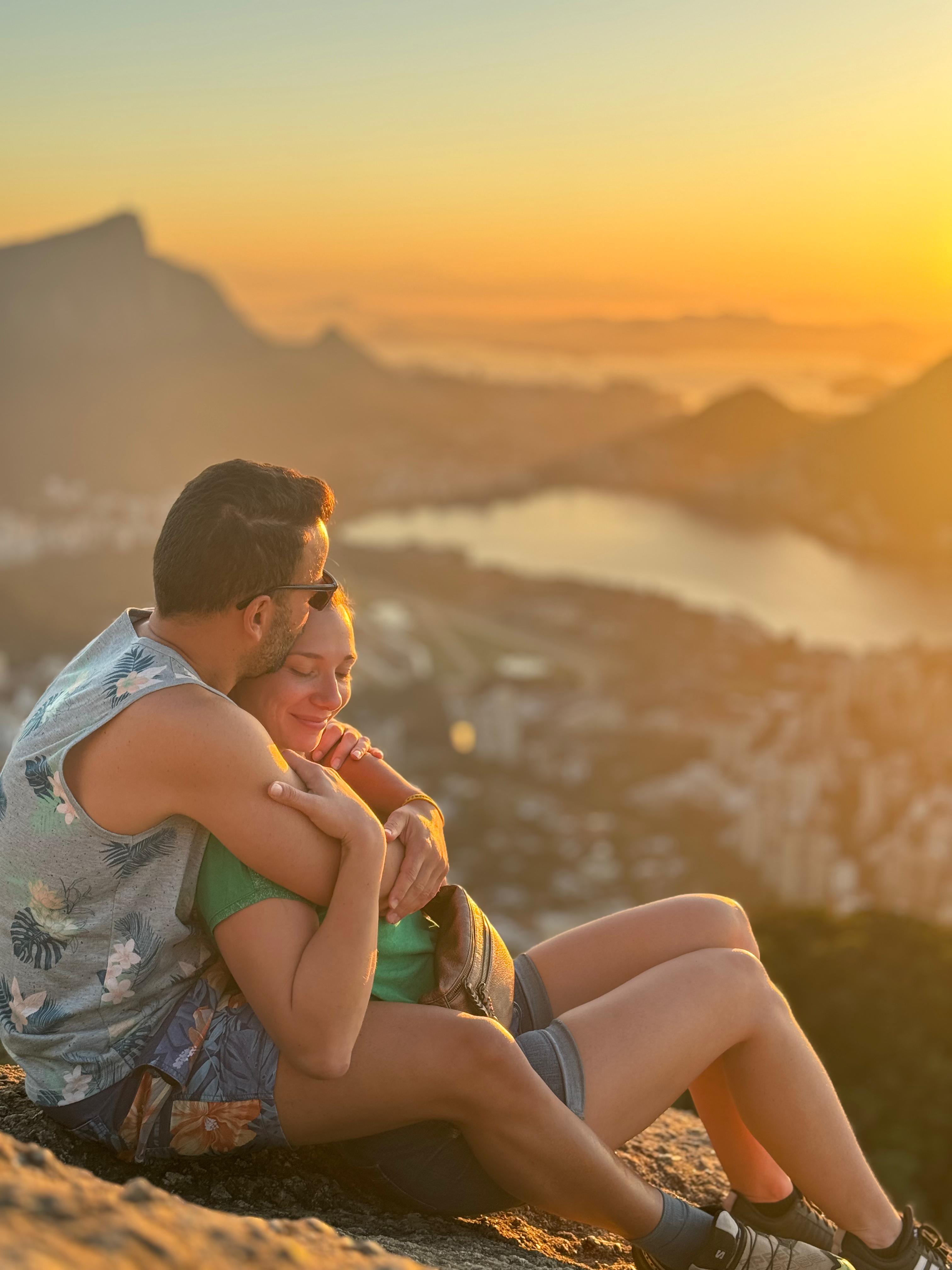 Amanecer en el Morro Dois Irmãos